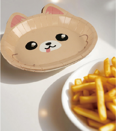 Animal paper plate