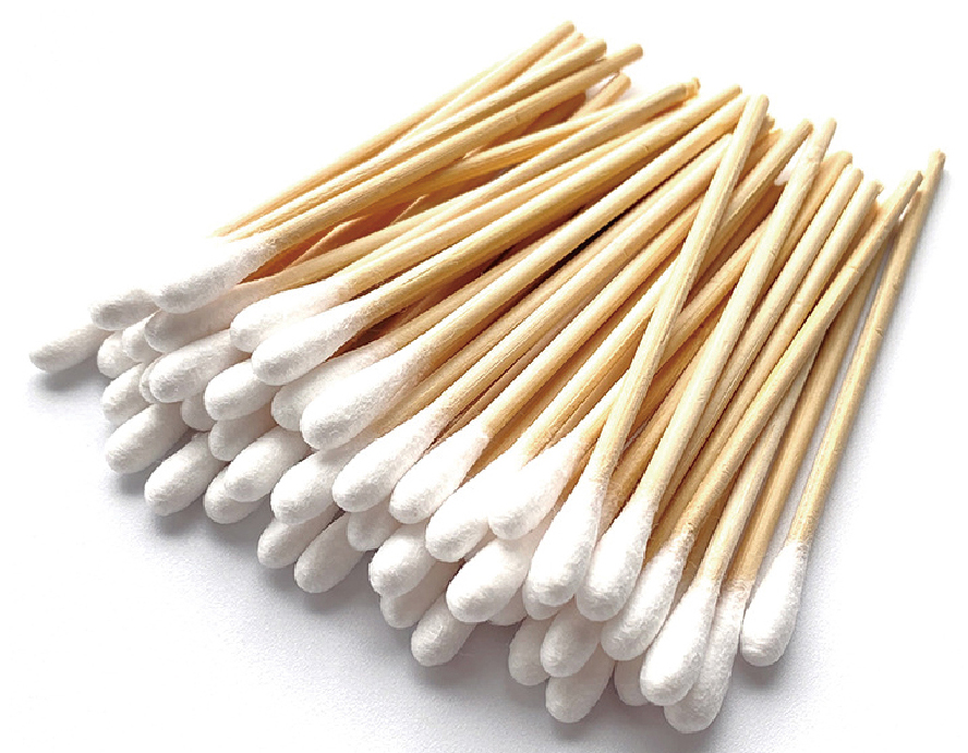 木軸片方綿棒