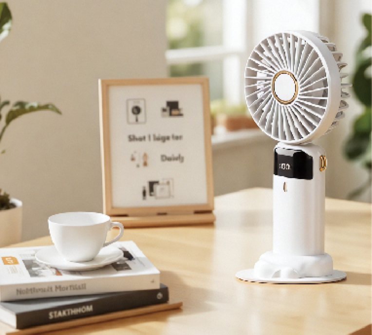 手持ち小型ファン