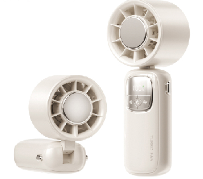 冷感接触型手持ち扇風機