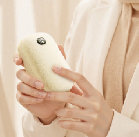 両面毛糸フェイスハンドウォ一マ