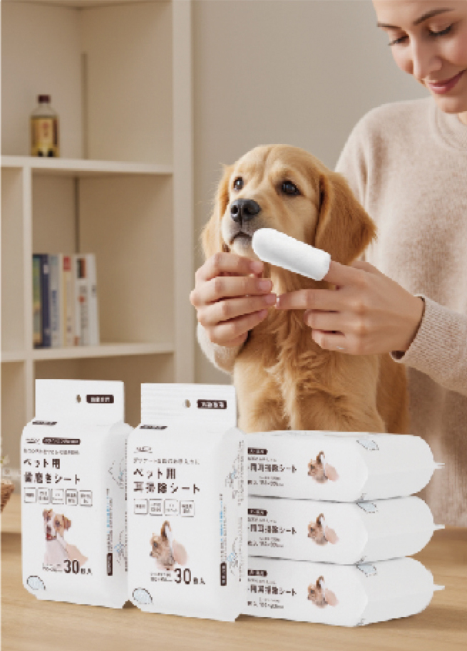 ペット用 ウエットシ一ト