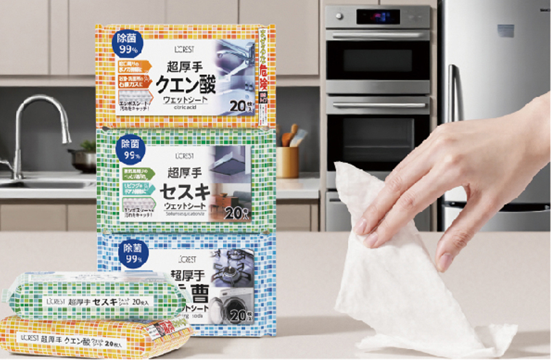 超厚手キッチン用ウェットシ一ト