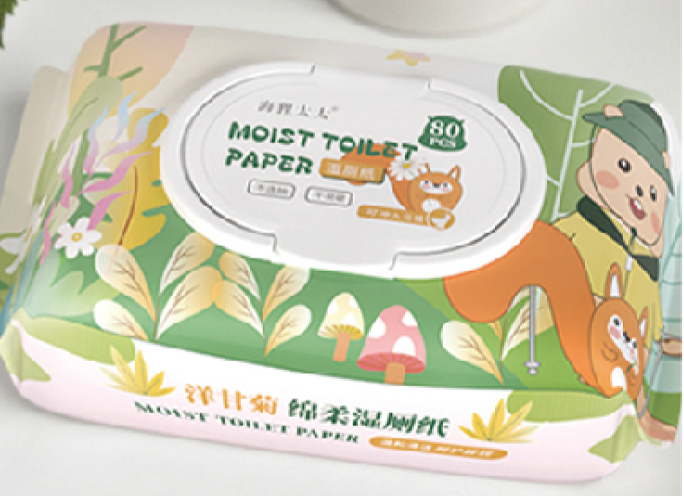 カモミルンフトおしりふ きウエットシ一ト