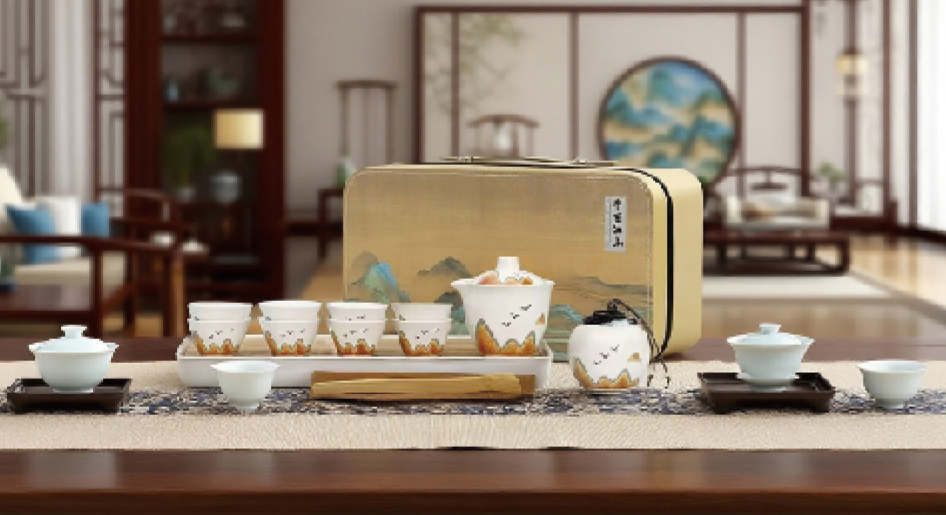 茶器セット 千里江山