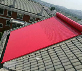 新恒润浅谈阳光房遮阳帘装哪种好?下